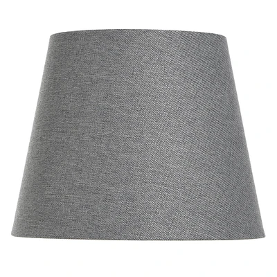 Charcoal Grey Accent Lamp Shade, 10x7x8