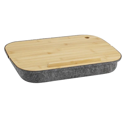 Bamboo & Felt Lap Desk