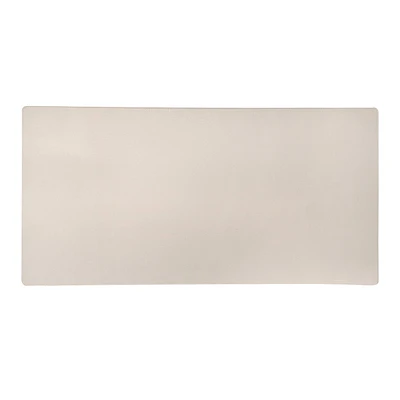 Tan Faux Leather Desk Pad, 31x15.5