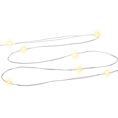 90-Count Silver Fairy Lights