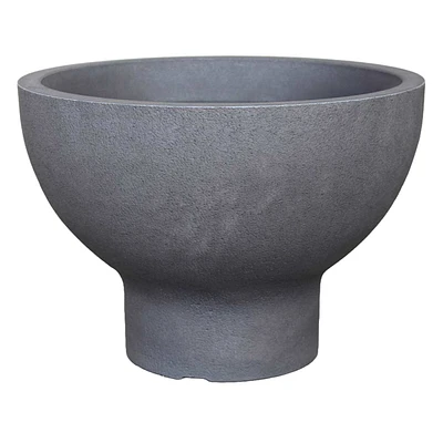 Crosby St. Atlas Black Slate Outdoor Bowl