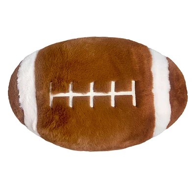 Football Shaped Throw Pillow, 14x18