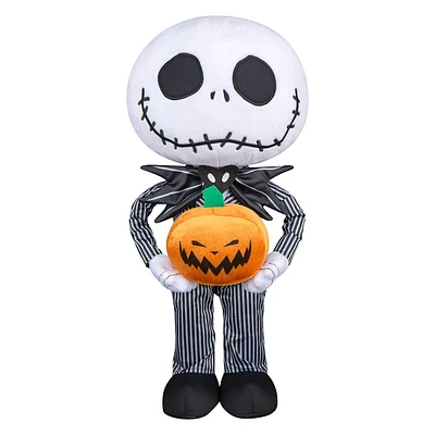 Nightmare Before Christmas Jack Skellington Halloween Greeter, 17.7"