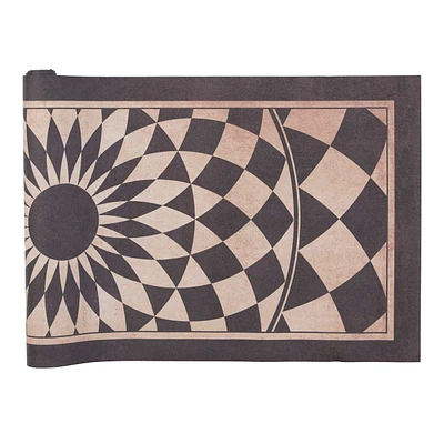 Vinyl Black/Beige Runner 2x5