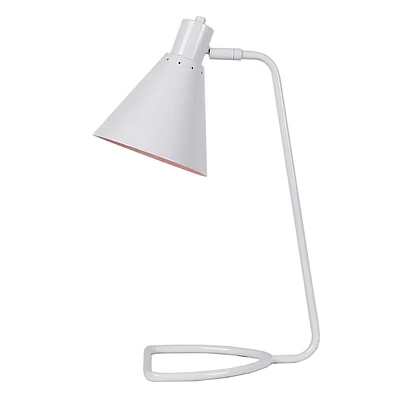 Oh Joy! White & Pink Task Lamp, 18"