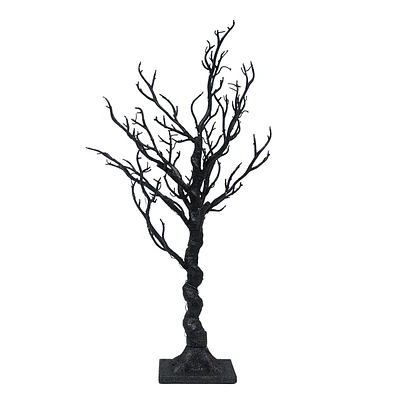 Pre-Lit Halloween Tree Decor, 32"