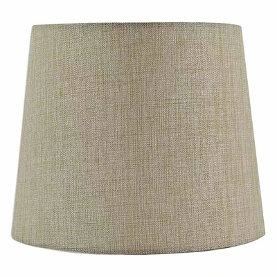 Tan Shimmer Tapered Drum Lamp Shade