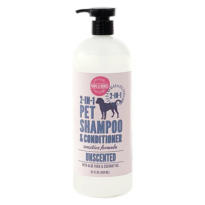 950Ml Sensitive Shampoo Conditioner Unscented