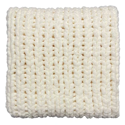 Chunky Knit Throw Blanket