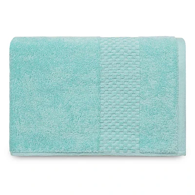 Tiny Dreamers Angel Blue Cotton Bath Towel, 30x54