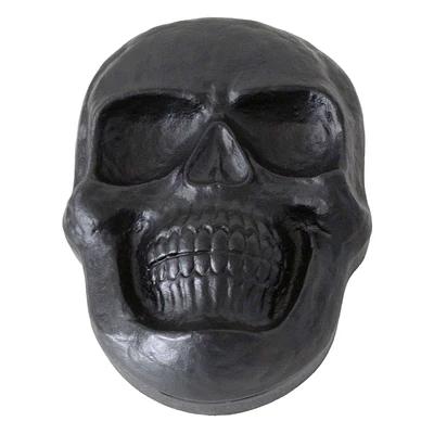 Large Iron Black Skull Box