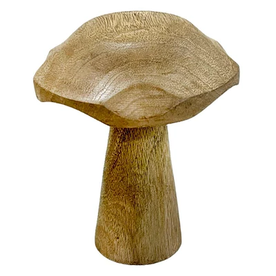 Mango Wood Mushroom Decor