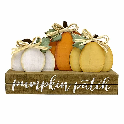 Pumpkin Patch Table Sign, 8"