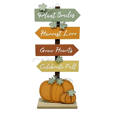 Pumpkin Patch Directional Sign, 24"