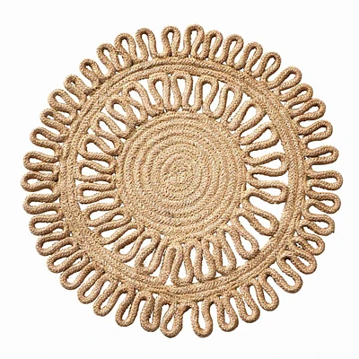 Natural Jute Round Placemat