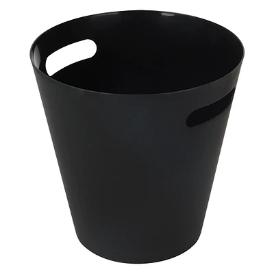 Black Trash Bin, 12l