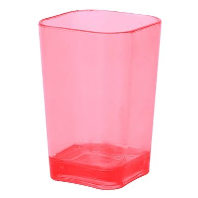 Oh Joy! Hot Pink Plastic Tumbler, 4.4"