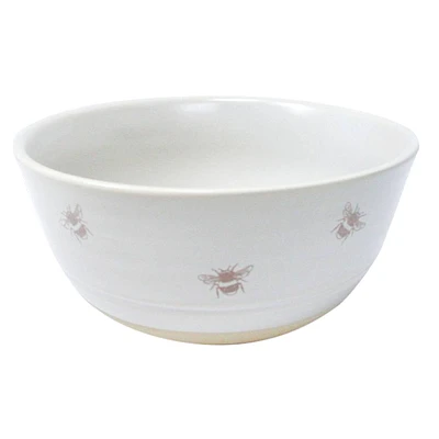 Bee Icon Ceramic Cereal Bowl, 6"