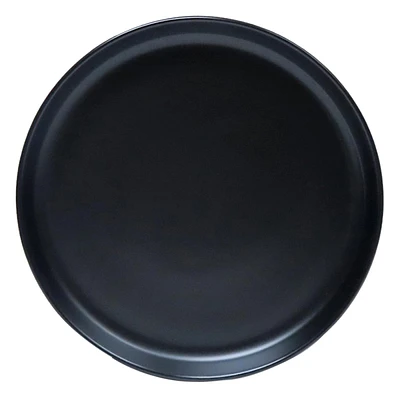 Crosby St. Black Ceramic Salad Plate, 8.6"