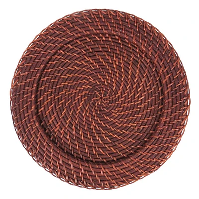 Providence Natural Woven Rattan Charger Plate