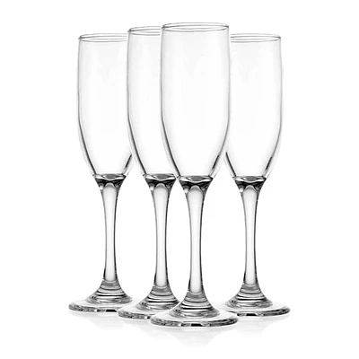 Champagne Flute Glass, 6.4oz