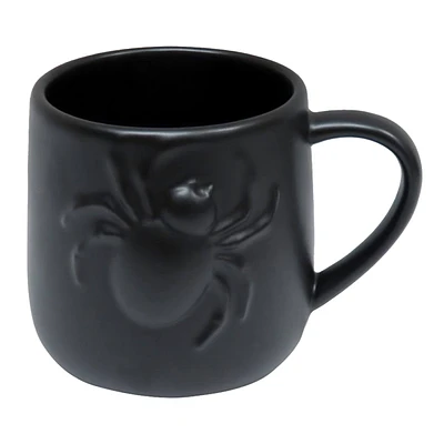 Matte Black Spider Mug, 20oz