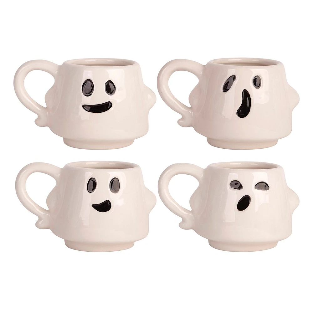 S/4 Ghost Espresso Mugs