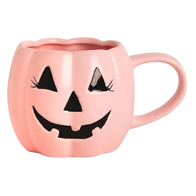 Pink Jack-o'-Lantern Mug 19oz