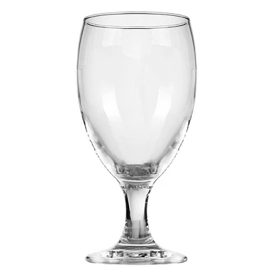 Clear Glass Water Goblet, 19.5oz