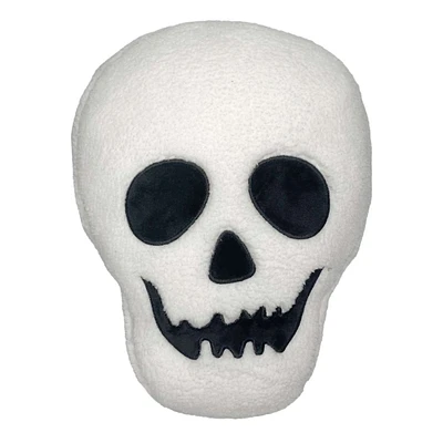 Skull Shaped Throw Pillow, 10.5x13