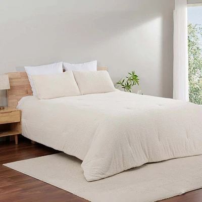 3-Piece Cozy Knit Comforter Set