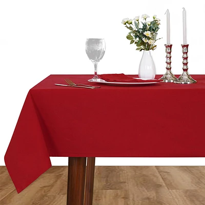 Red Cotton Tablecloth