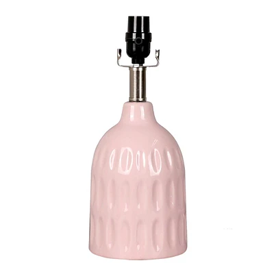 Tracey Boyd Pink Ceramic Table Lamp Base, 14"