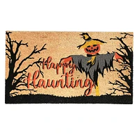 Happy Haunting Coir Mat, 18x30