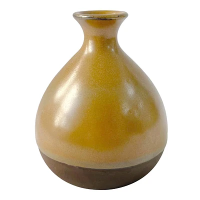 Brown Placeholder Ceramic Bud Vase, 4"