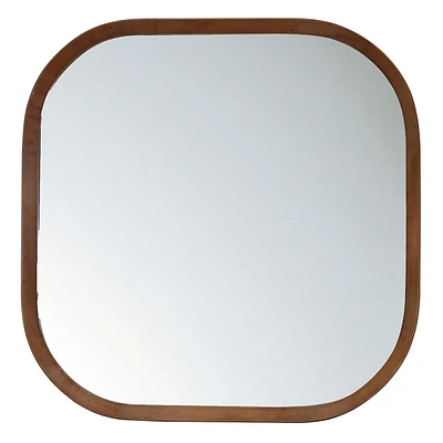 Crosby St. Square with Rounded Edges Wall Mirror, 32"