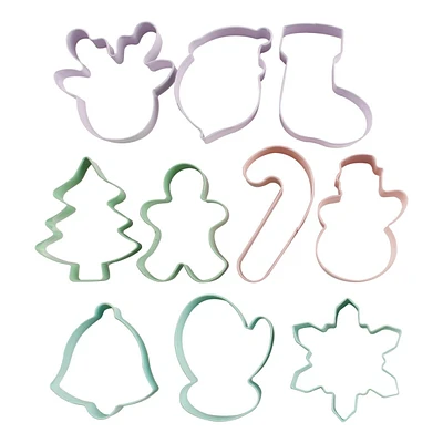 Mrs. Claus' Bakery 10-Piece Cookie Cutter Set