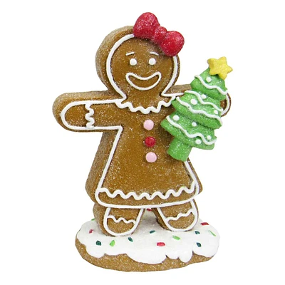 Gingerbread Girl Table Decor, 6"