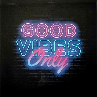 Good Vibes Only Canvas Wall Sign