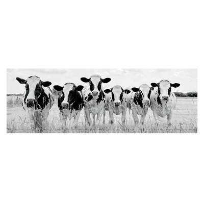 Grazing Pasture Canvas Wall Art, 36x12