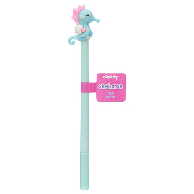 Blue & Pink Seahorse Pen