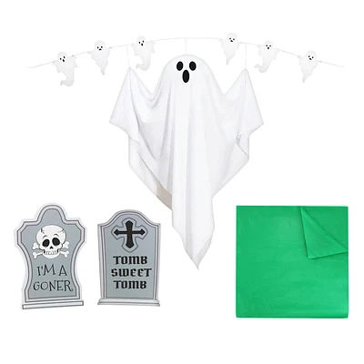 Ghost Trunk or Treat Decorating Kit