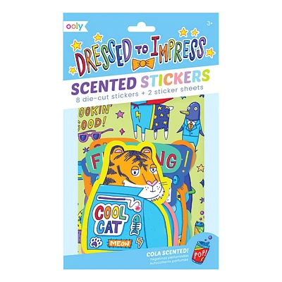 Scented Scratch Stickers Dressed To Impress