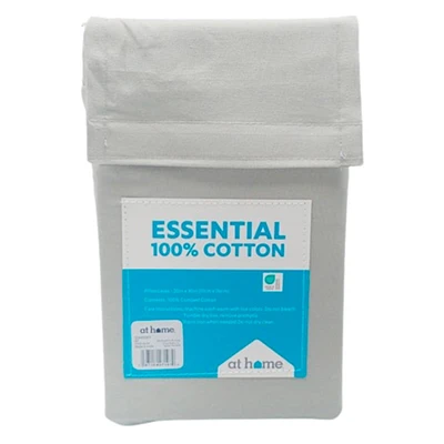 2-Pack 200 Thread Count Brushed Cotton Pillowcase Set