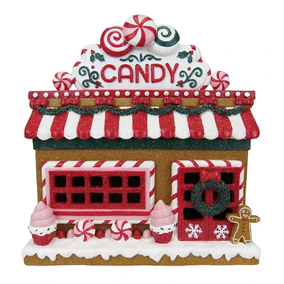 Gingerbread Candy Shop, 9"