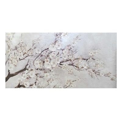 Cherry Blossom Canvas Wall Art, 48x24