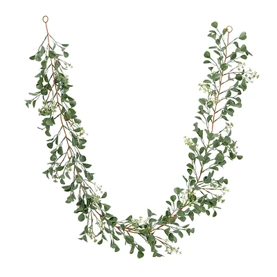 Green Eucalyptus Garland, 72"