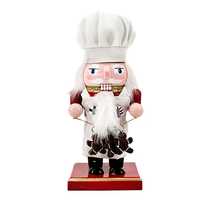 Chef with Gingerbread Men Nutcracker, 6"