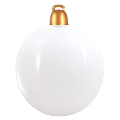 White Blow-Up Ornament, 48"