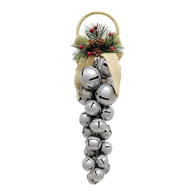 Silver Bell Door Hanger, 11"